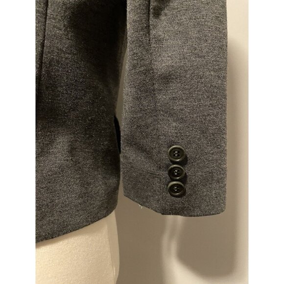 BCBG Max Azria Gray Cropped "Natalia" Blazer, Size XS - Picture 10 of 10